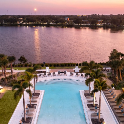 Gorgeous aerial views of Ridgelake apartments in Sarasota Gorgeous aerial views of Ridgelake apartments in Sarasota