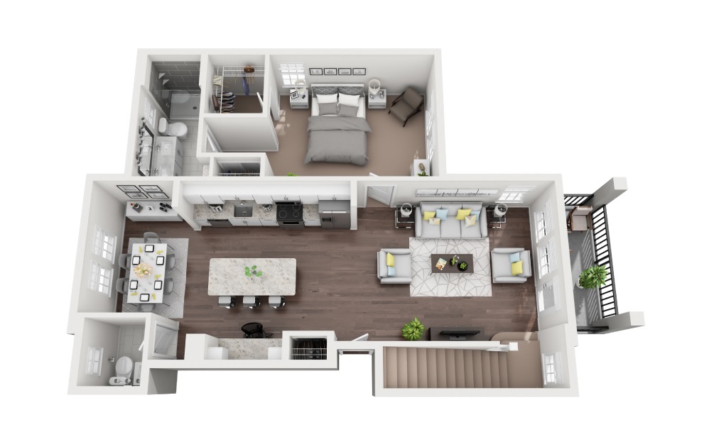 Casey - 3 bedroom floorplan layout with 3.5 baths and 1771 square feet. (Floor 1) Casey - 3 bedroom floorplan layout with 3.5 baths and 1771 square feet. (Floor 1)